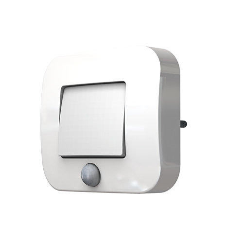 Luz guía de enchufe led ledvance hall blanca con sensor