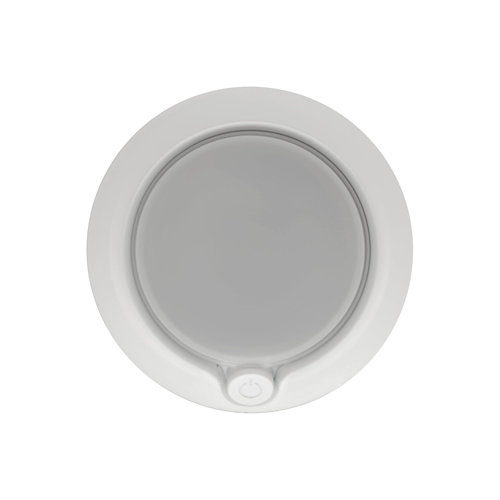Luz guía de enchufe led ledvance lunetta round blanca