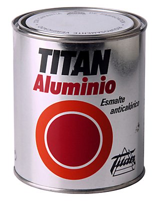 Esmalte anticalórico Titán Aluminio LEROY MERLIN
