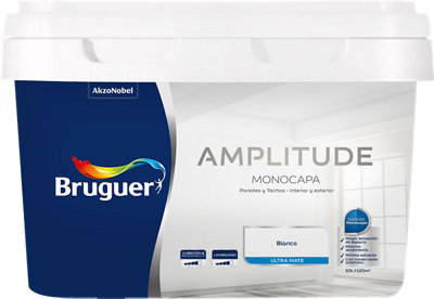 Pintura de interior Amplitude blanca