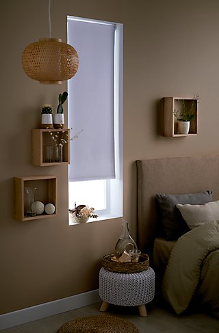 Estor Enrollable Opaco Delhi Blanco Leroy Merlin