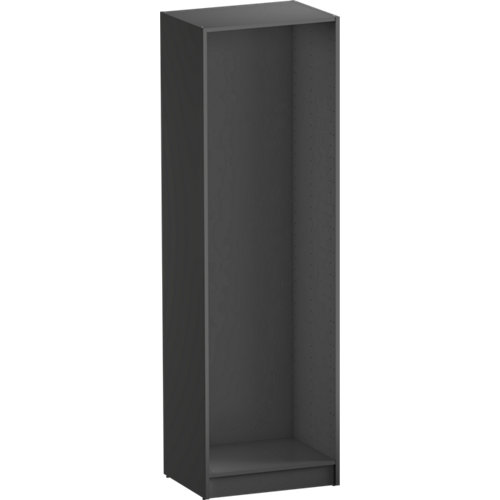 puerta niza gris de apertura derecha de 62.5 cm 23 Módulo de armario spaceo home gris 60x200x45 cm
