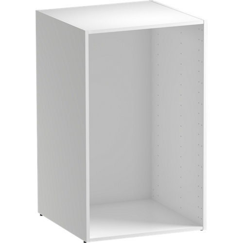 Puerta mallorca blanco de apertura izquierda de 62.5 cm 24 Módulo de armario spaceo home blanco 60x100x60 cm