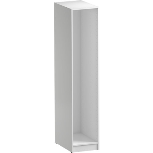 puerta dalí gris de apertura derecha de 62.5 cm 24 Módulo de armario spaceo home blanco 40x200x60 cm