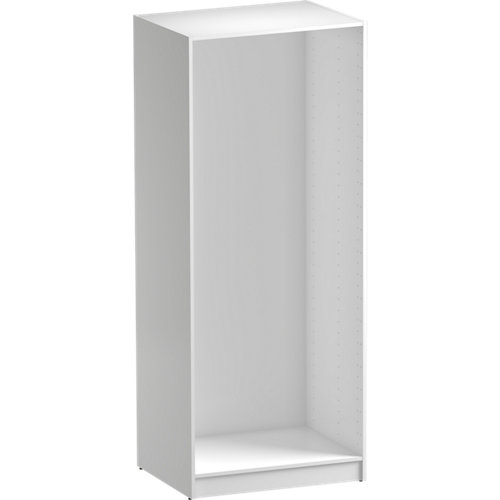 Puerta vilna blanco de apertura derecha de 72.5 cm 25 Módulo de armario spaceo home blanco 80x200x60 cm