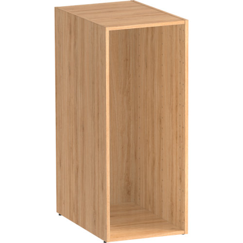Puerta de entrada metálica derecha gris de 93x209.5 cm 24 Módulo de armario spaceo home roble 40x100x60 cm