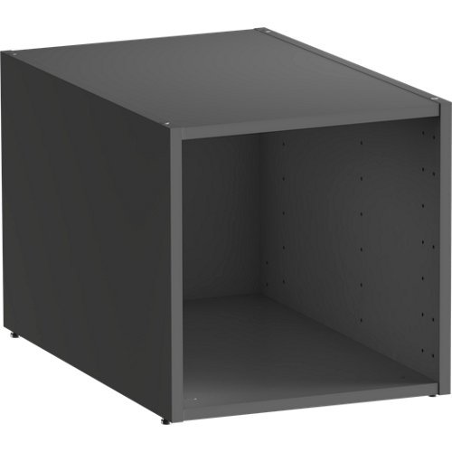 Puerta de interior corredera viena wengué de 82.5 cm 27 Módulo de armario spaceo home gris 40x40x60 cm