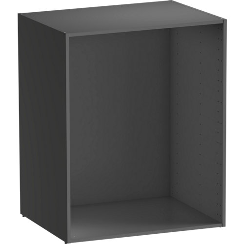 puerta dalí gris de apertura derecha de 62.5 cm 24 Módulo de armario spaceo home gris 80x100x60 cm