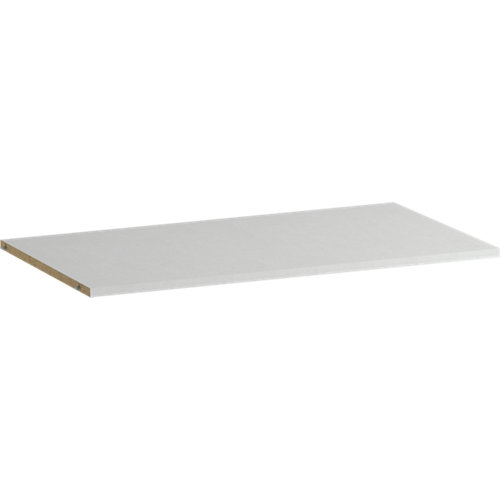 Conjunto puerta corredera atelier blanco 83 cm + guía loft 28 Pack 2 baldas para módulo de armario spaceo home textil 80x45x1.6cm