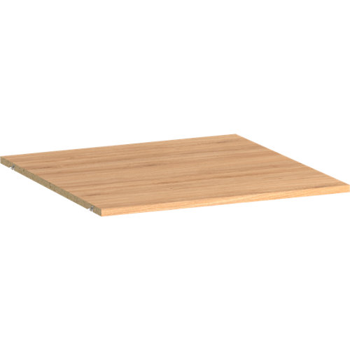 Puerta berna roble de apertura derecha de 72.5 cm 27 Pack 2 baldas para módulo de armario spaceo home roble 60x60x1.6cm