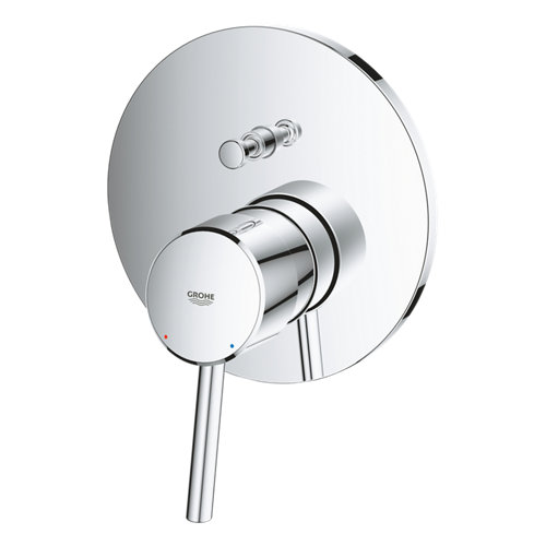 Grifo ducha empotrado monomando grohe concetto cromo