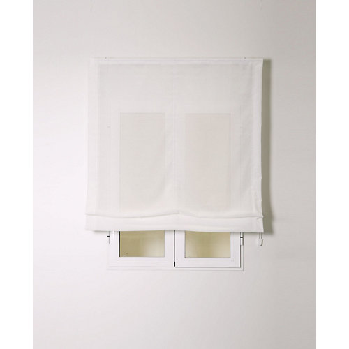 Estor plegable siena blanco 120x175cm