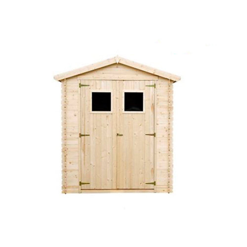 Caseta de madera de 136x218x168 cm y 2.7 m2