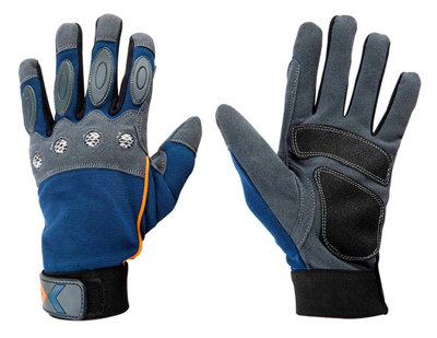 piel, talla M Oregon Guantes de trabajo