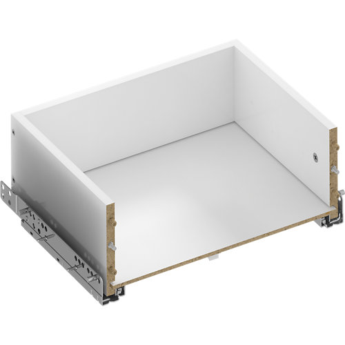 puerta dalí blanco de apertura izquierda de 125 cm 27 Kit cajón exterior para módulo de armario spaceo home 40x20x30cm