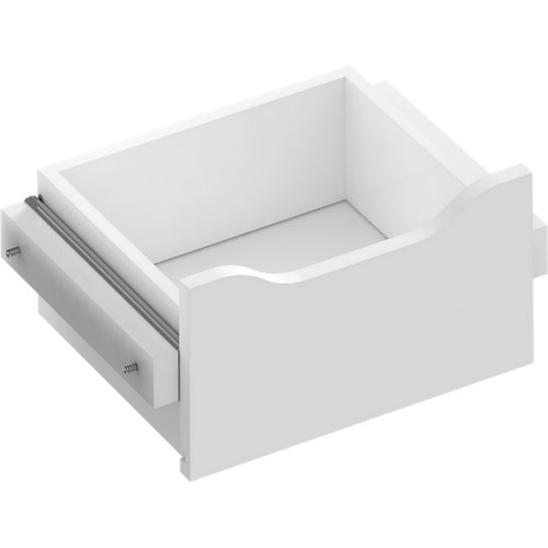 Kit cajón interior para módulo de armario spaceo home blanco 40x16x30 cm