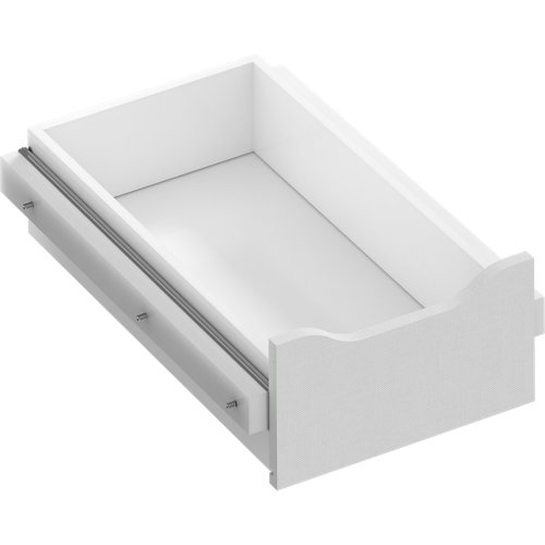 Kit de peldaños cube para escaleras de diametro 118cm cromo/nogal 28 Kit cajón interior para módulo de armario spaceo home textil 40x16x60 cm