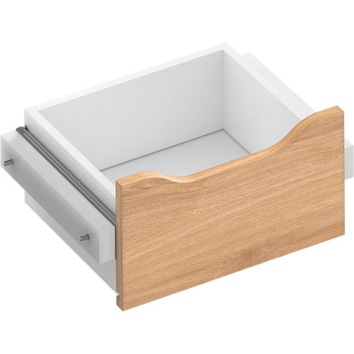 Kit cajón interior para módulo de armario spaceo home roble 40x16x30 cm