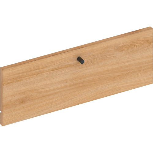 Escalera de caracol cube cuadrada uso interior diametro 138cm blanco/nogal 24 Frente para cajon exterior de módulo de armario spaceo home roble 60x20x1.8cm