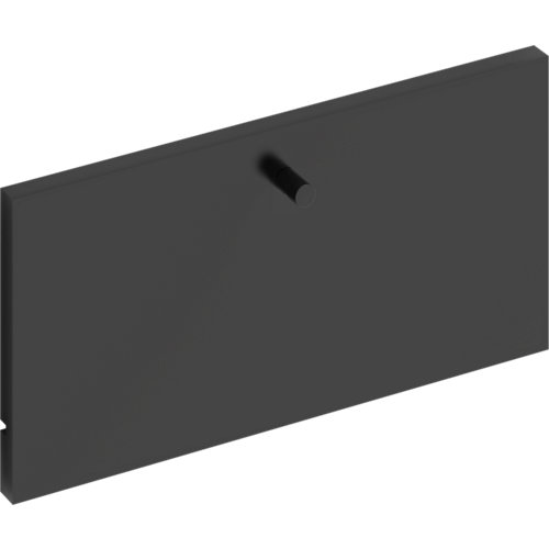 puerta niza gris de apertura derecha de 145 cm 27 Frente para cajon exterior de módulo de armario spaceo home gris 40x20x1.8cm