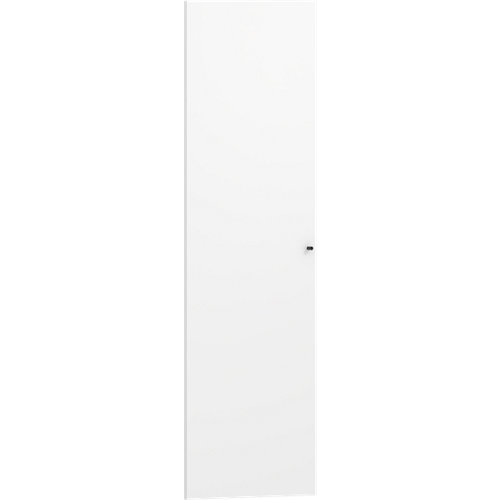 Puerta abatible para módulo de armario spaceo home blanca 60x200cm