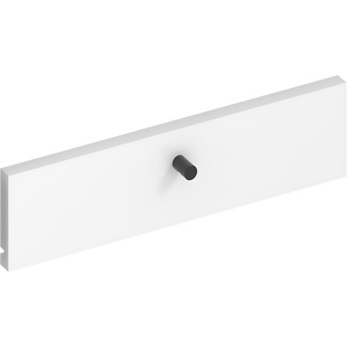 Estantería spaceo kub 1/2 cubo gris 36x18x31.7cm 24 Frente para cajon exterior de módulo de armario spaceo home blanco 40x10x1.8cm