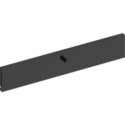 Puerta de interior corredera niza wengué de 82.5 cm 24 Frente para cajon exterior de módulo de armario spaceo home gris 60x10x1.8cm