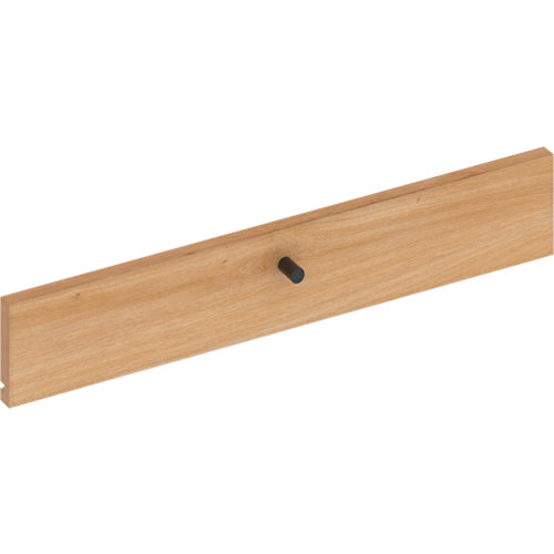 Puerta doble con cristal oslo roble miel 110x125 d (82+42)cm 26 Frente para cajon exterior de módulo de armario spaceo home roble 60x10x1.8cm