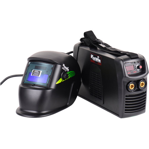 Soldador inverter cevik mma de 170a + pantalla soldar electronica