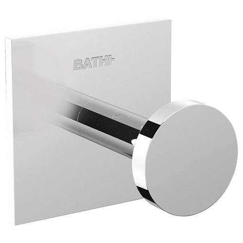 Percha de baño stick cromo brillo
