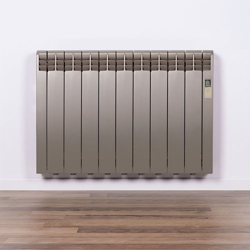 Radiador eficiente rointe serie d p. beige 9 elm. 990w wifi