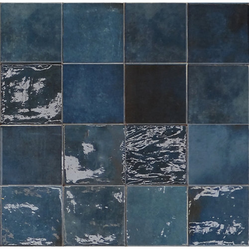 Rodapie carnac 8x40 crema romado y pint 26 Revestimiento pared-artisan-azul osc glossy-13x13