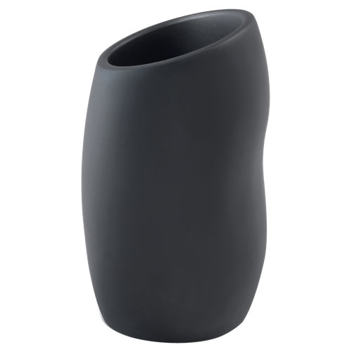 Vaso de baño iside negro brillante de la marca GEDY en acabado de color Negro fabricado en Resina