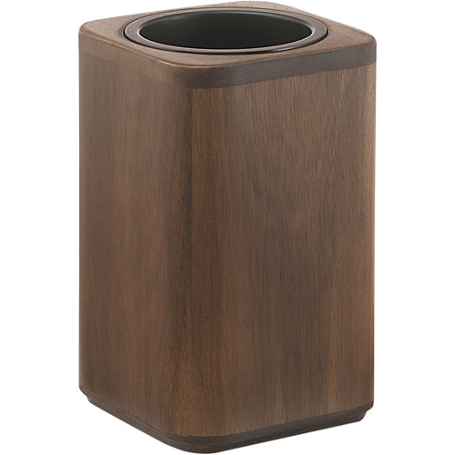 Vaso de baño dafne nogal mate de la marca GEDY en acabado de color Marrón fabricado en Bambú