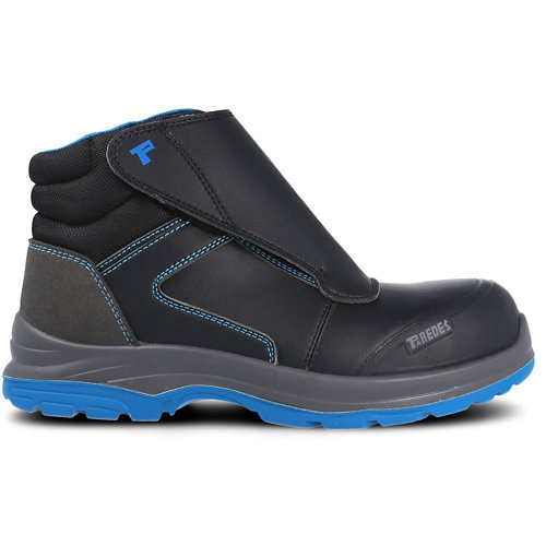 Bota seguridad paredes, órbita negro piel, s3 talla 45