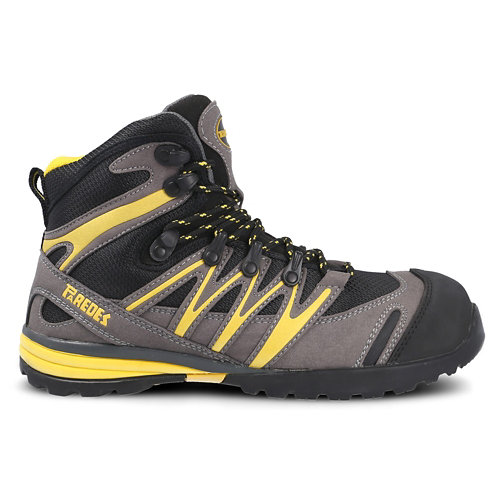 Bota seguridad paredes, hidrógeno piel negra, s1p, talla 37