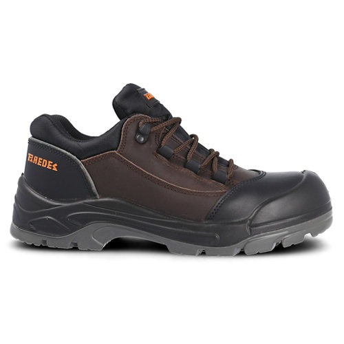 Zapato seguridad paredes, nail piel marrón, s3 src talla 48