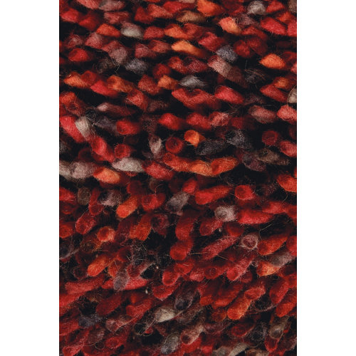 Alfombra lana brink & campman rocks 70503 170x240cm de la marca Blanca / Sin definir en acabado de color Rojo fabricado en Lana