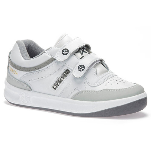 Deportivo trabajo paredes, estrella velcro piel bl talla 44