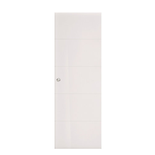 Puerta corredera ciega lucerna uñero 62,5x203 cm