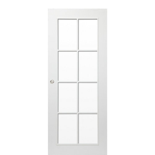 puerta berlin blanco de apertura derecha de 72.5 cm 27 Puerta corredera cristal marsella uñero + cond 82,5 x 203 cm