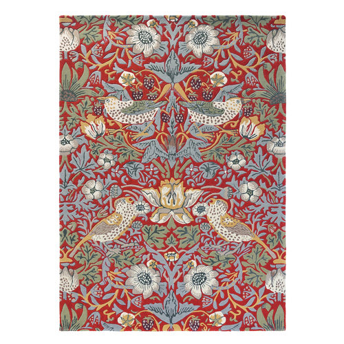 Alfombra lana sanderson mapperton-gr 45905 140x200cm 25 Alfombra lana y viscosa morris strawb-th-cr 27700 200x280cm