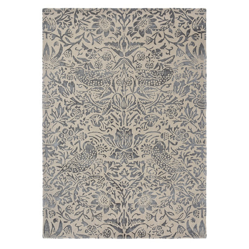 Alfombra lana y viscosa morris strawb th-in 28105 140x200cm
