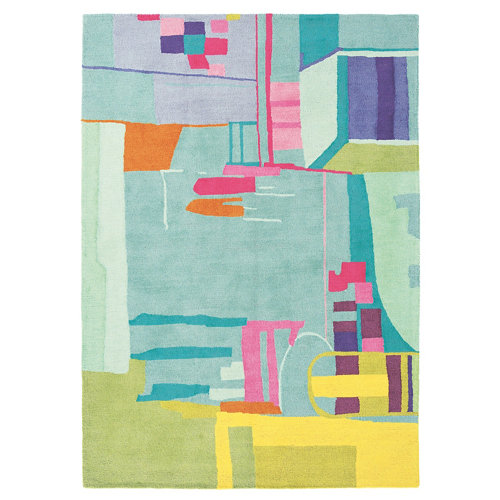 Alfombra lana sanderson mapperton-gr 45905 140x200cm 23 Alfombra lana azulbellgray bell gray amal 19707 170x240cm