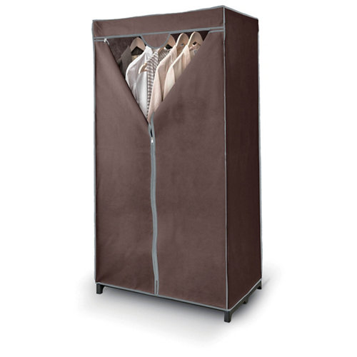 Toldo altea motor blanco 500x300 cm gris 26 Armario ropero de tela + cremallera + 75 + 145 + 50