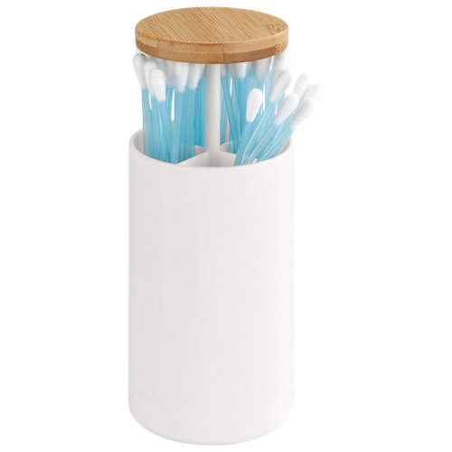 Organizador maquillaje laresa blanco 6.5x11.5x6.5 cm de la marca Wenko en acabado de color Blanco fabricado en Varios, ver descripción