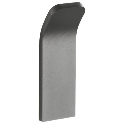 Percha de baño montella negro brillo de la marca Wenko en acabado de color Negro fabricado en Aluminio