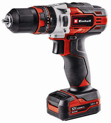 Taladro percutor batería 12V TE-CD 12/1 Li-i (2x2.0Ah) EINHELL · LEROY  MERLIN
