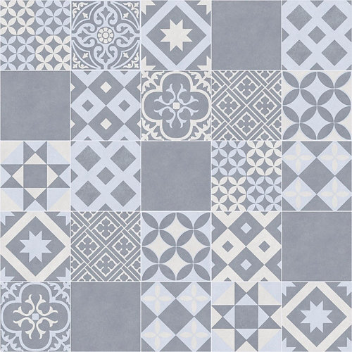 Suelo vinílico en rollo forte boho amadora gris 2 m