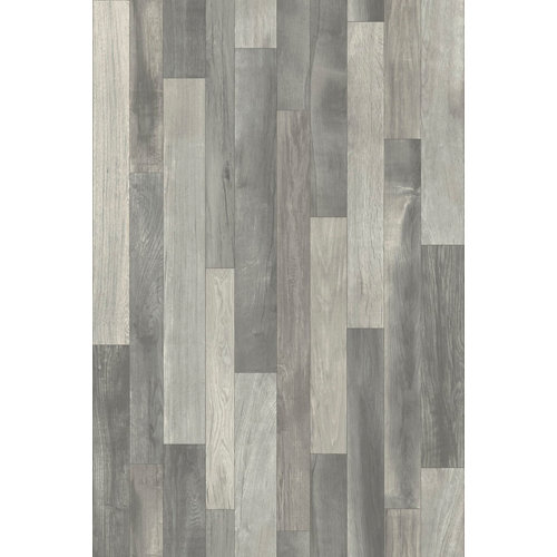 Suelo vinílico en rollo forte boho holm gris 2 m
